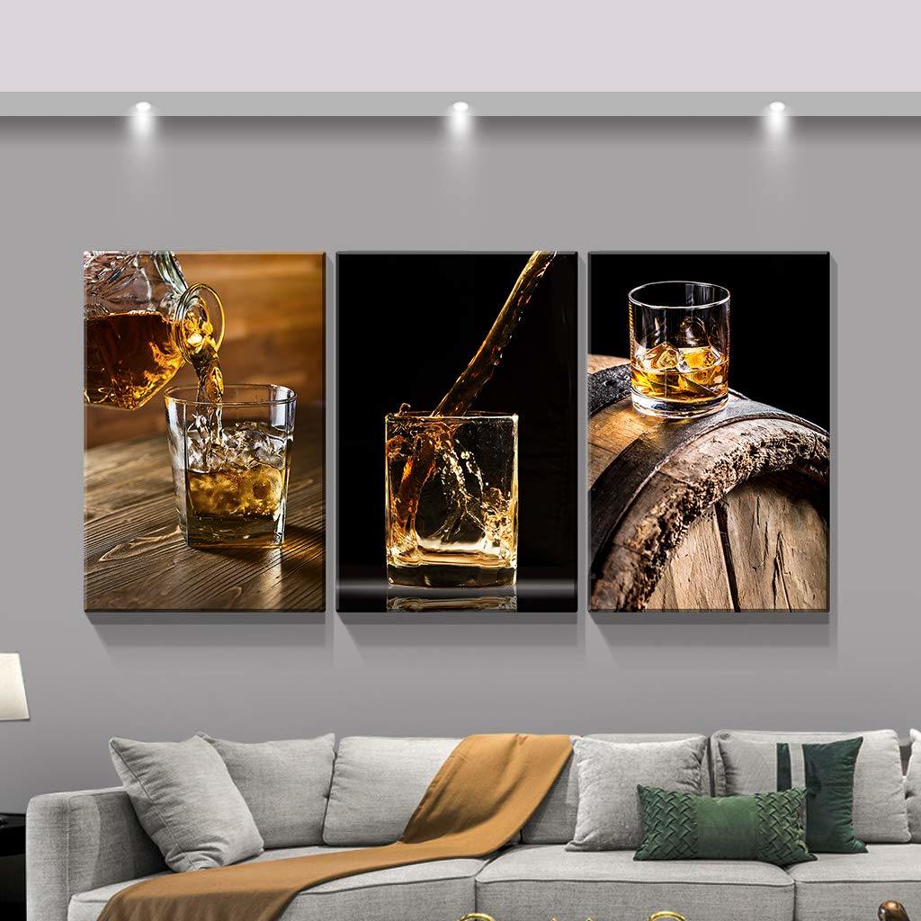 3 Panels Framed Canvas Whiskey Wall Art Decor - ZenZebar.com3 Panels Framed Canvas Whiskey Wall Art Decorwall decorZenZebar.comD0102HPIP08 - as Pic