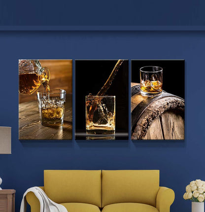 3 Panels Framed Canvas Whiskey Wall Art Decor - ZenZebar.com3 Panels Framed Canvas Whiskey Wall Art Decorwall decorZenZebar.comD0102HPIP08 - as Pic