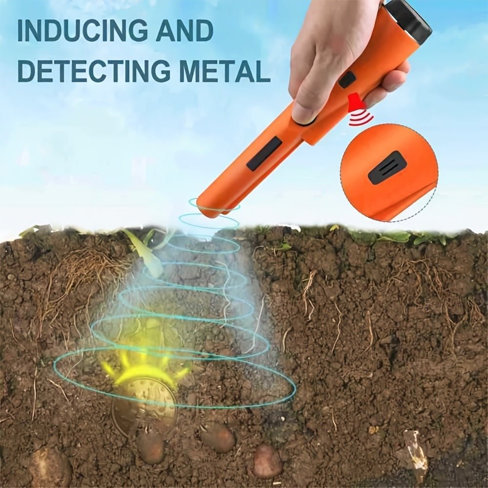 1pc Portable Handheld Metal Detector - ZenZebar.com1pc Portable Handheld Metal DetectorZenZebar.comD0101H21M1A - Orange