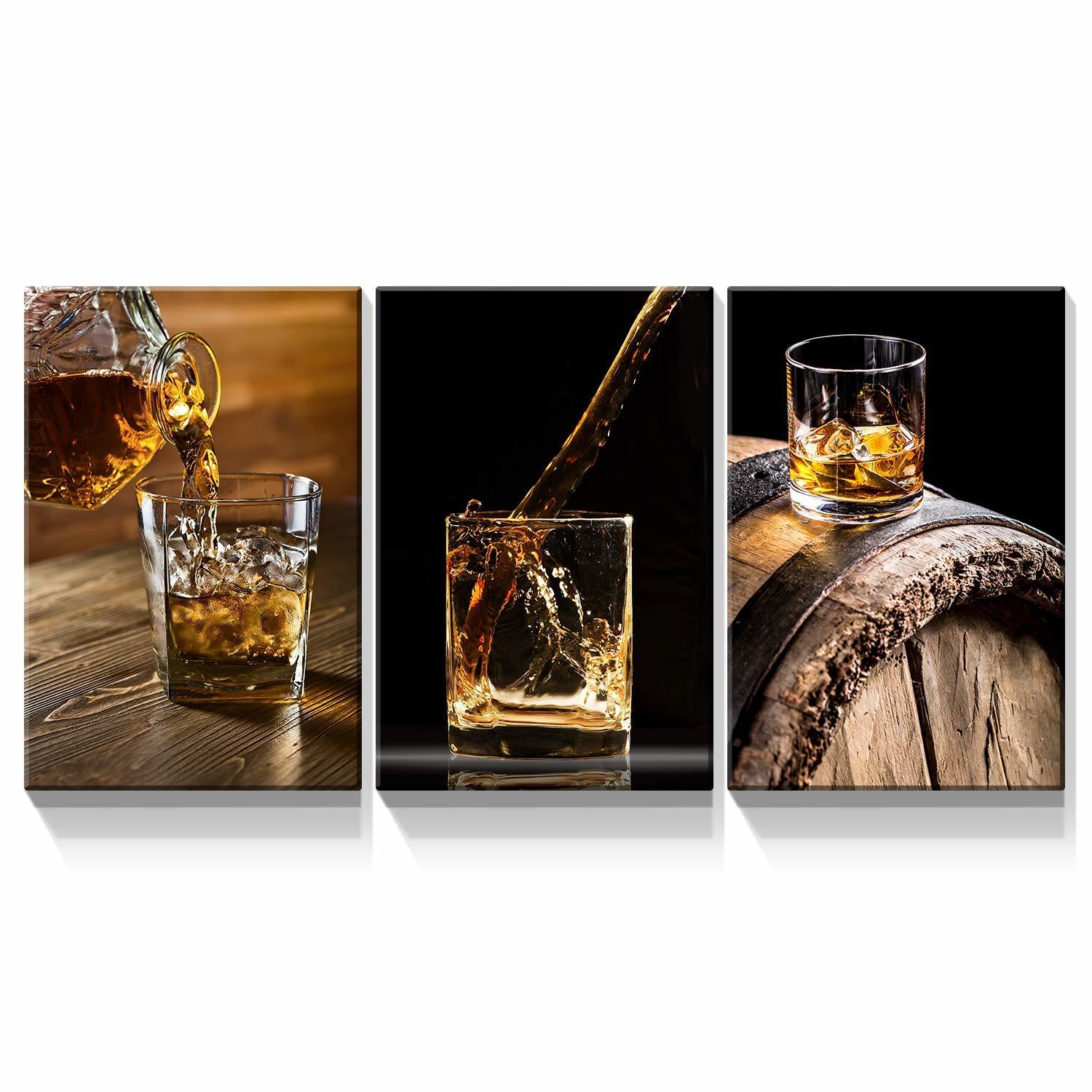 3 Panels Framed Canvas Whiskey Wall Art Decor - ZenZebar.com3 Panels Framed Canvas Whiskey Wall Art Decorwall decorZenZebar.comD0102HPIP08 - as Pic