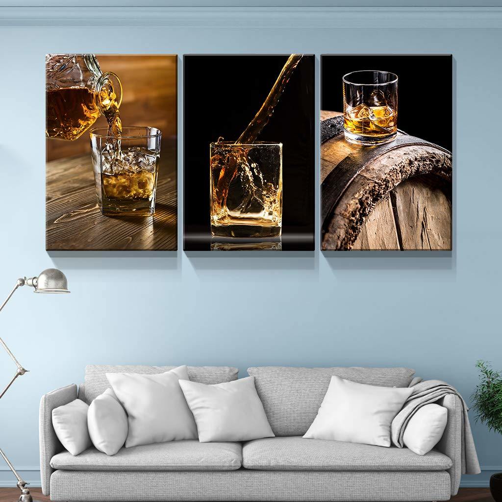 3 Panels Framed Canvas Whiskey Wall Art Decor - ZenZebar.com3 Panels Framed Canvas Whiskey Wall Art Decorwall decorZenZebar.comD0102HPIP08 - as Pic