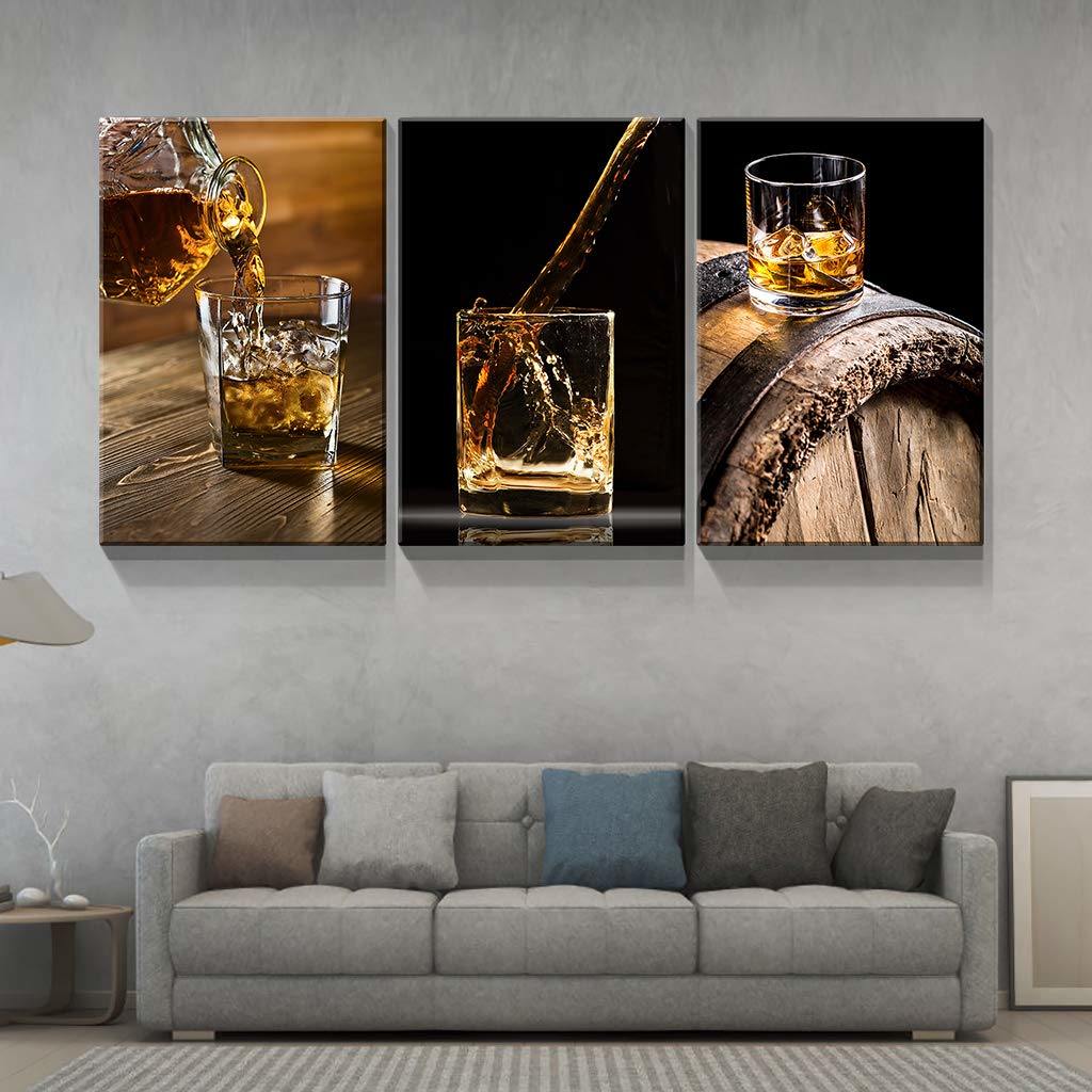 3 Panels Framed Canvas Whiskey Wall Art Decor - ZenZebar.com3 Panels Framed Canvas Whiskey Wall Art Decorwall decorZenZebar.comD0102HPIP08 - as Pic