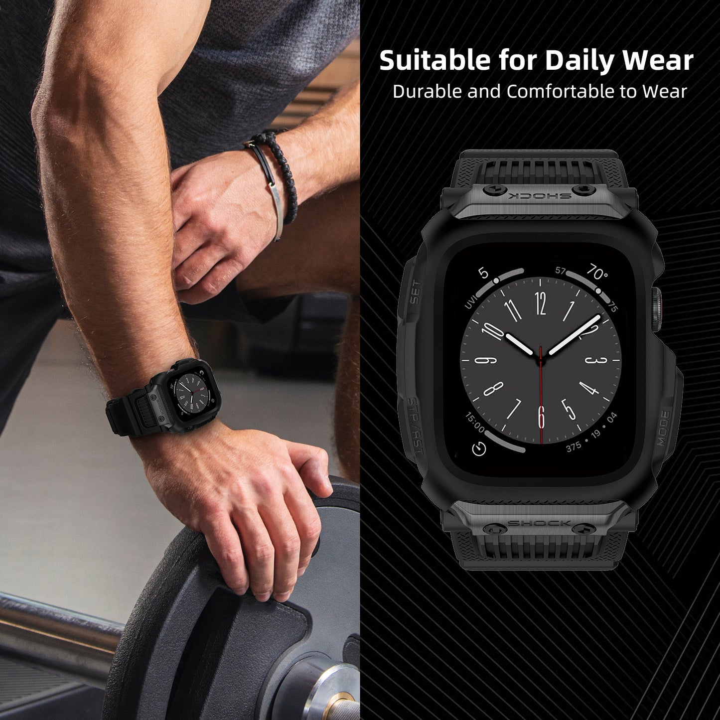 Camouflage Sport Case & Strap For IWatch