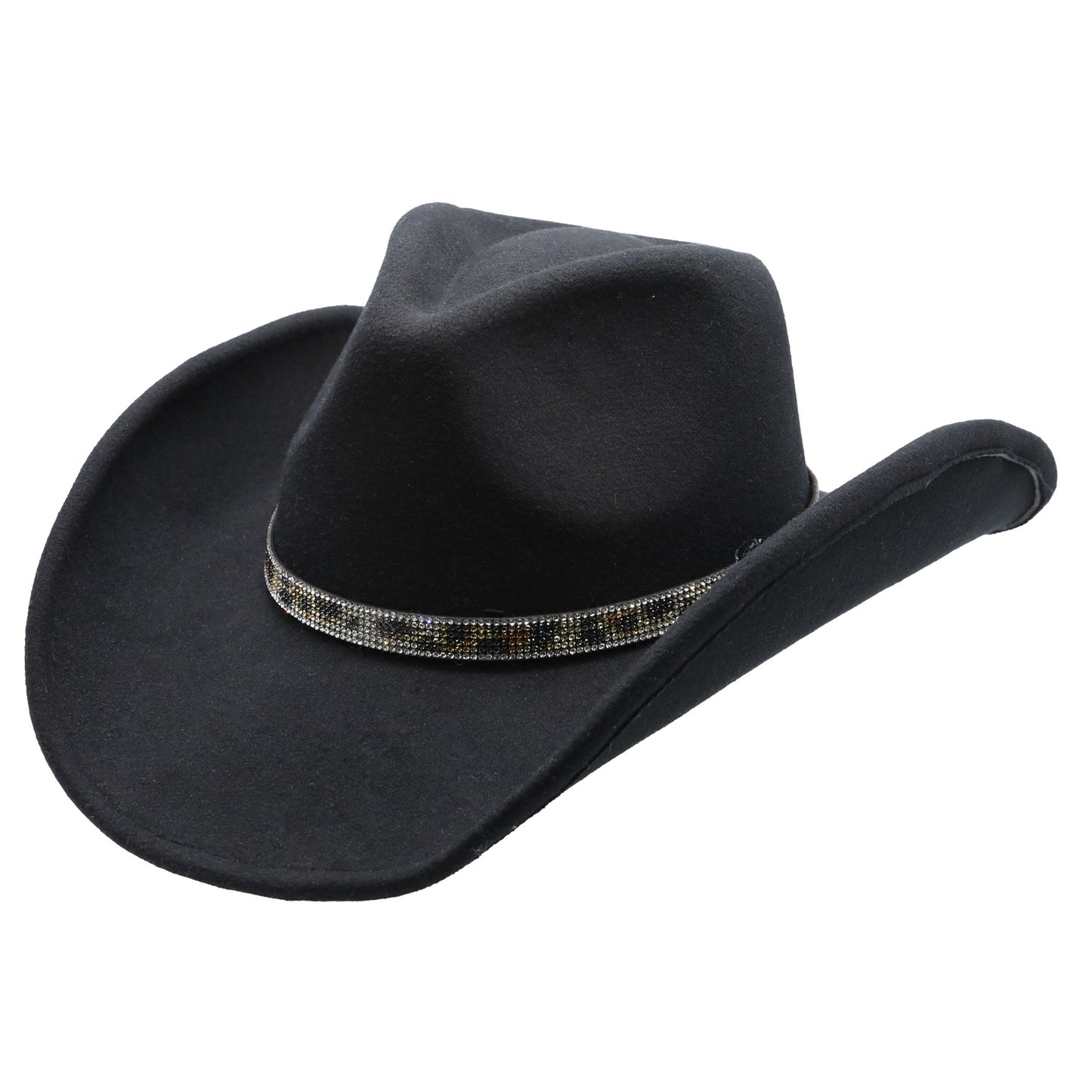 Python Ultra Poly Felt Western Drifter Hat