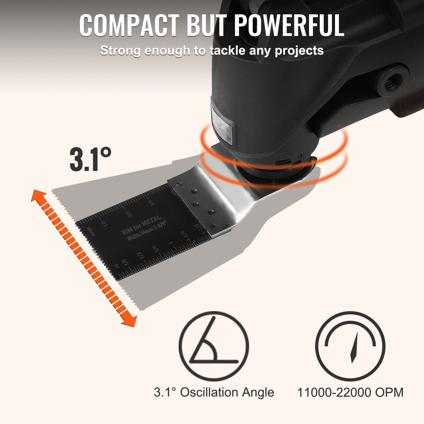 Multi-Purpose Oscillating Saw Tool