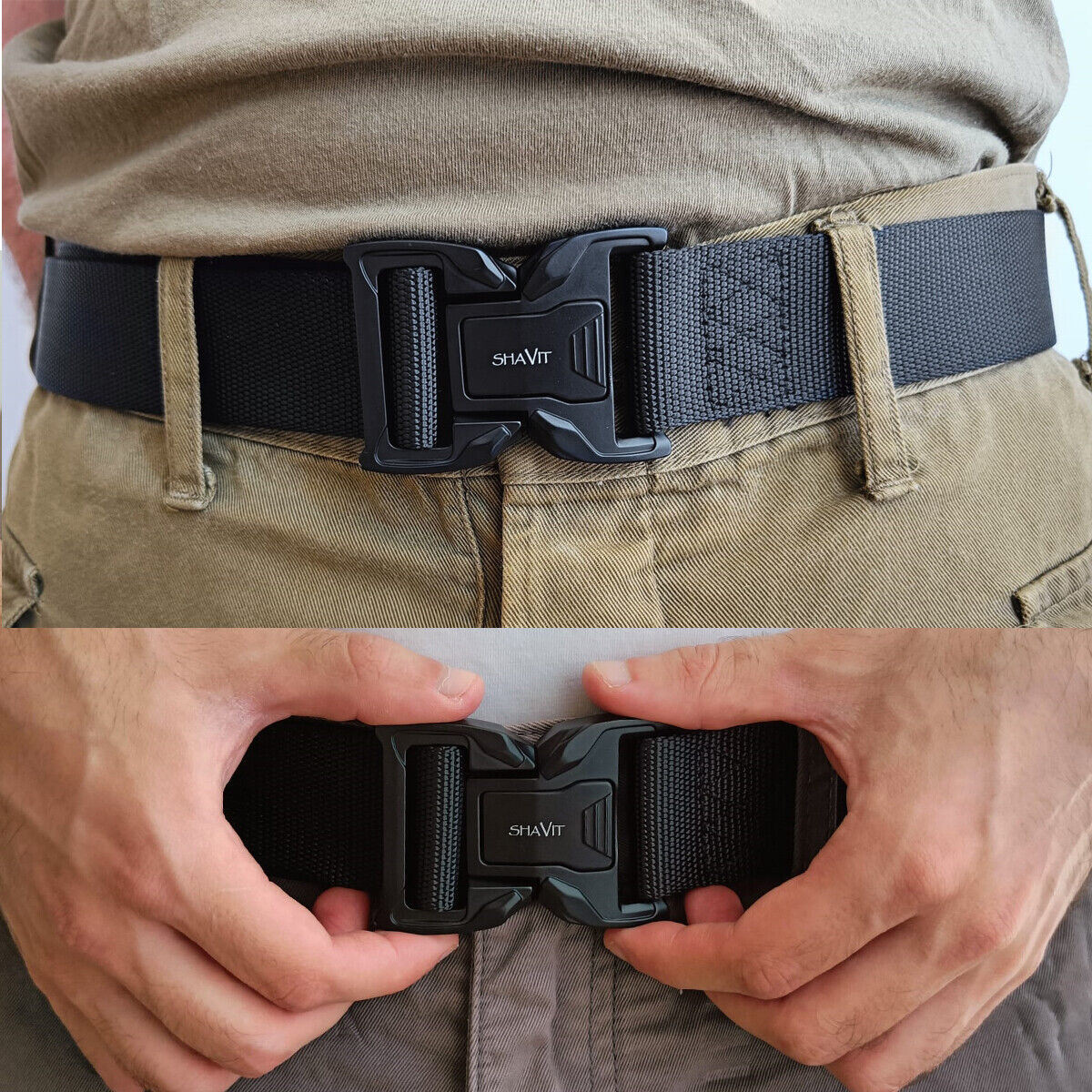 Tactical Military Belt Rigid Nylon