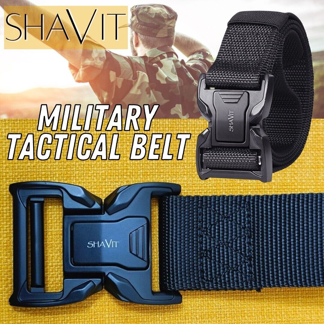 Tactical Military Belt Rigid Nylon