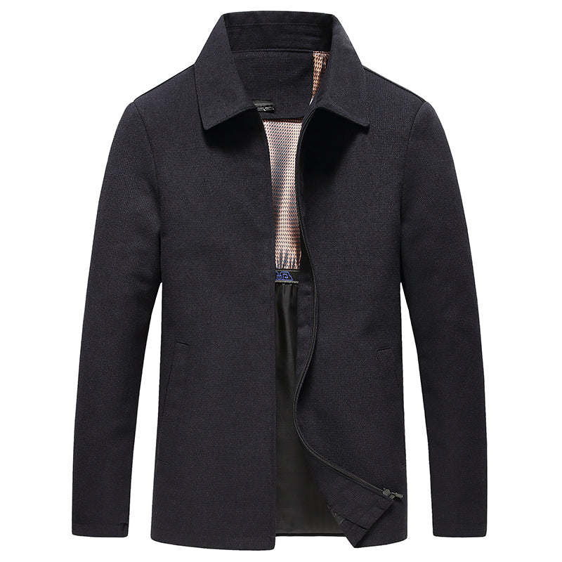 Casual Lapel Mens Coat