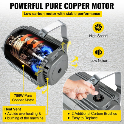 Flex Shaft Rotary Grinder 780W