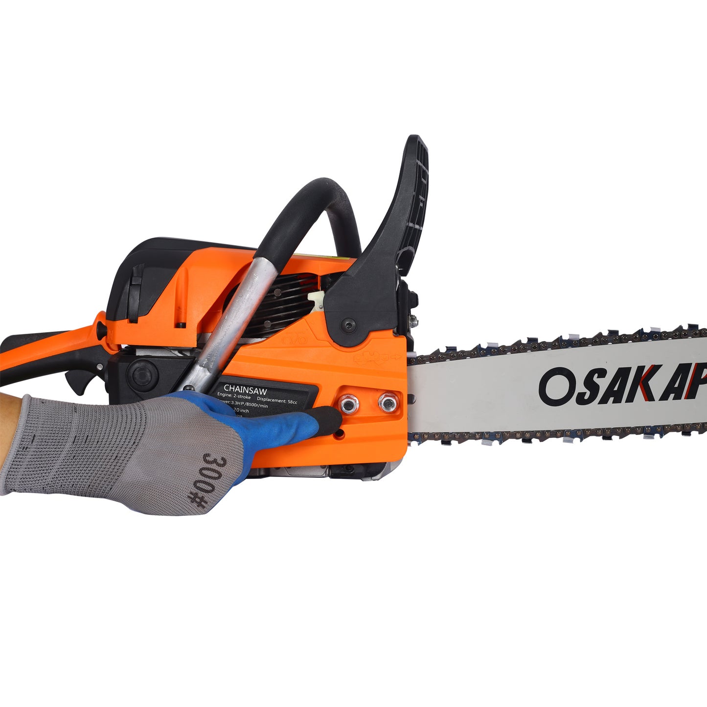 20" 58cc Gas Chainsaw