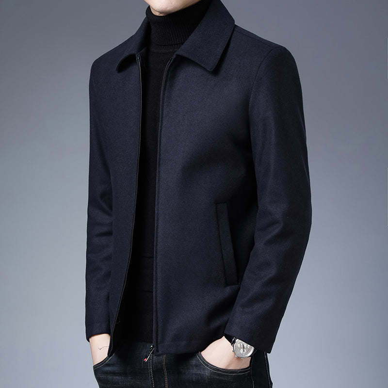 Casual Lapel Mens Coat