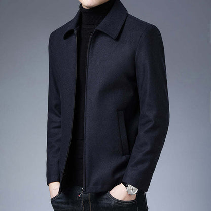 Casual Lapel Mens Coat