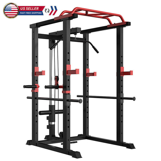 Multi-functional Power Cage 1000lbs Weight Workout Set