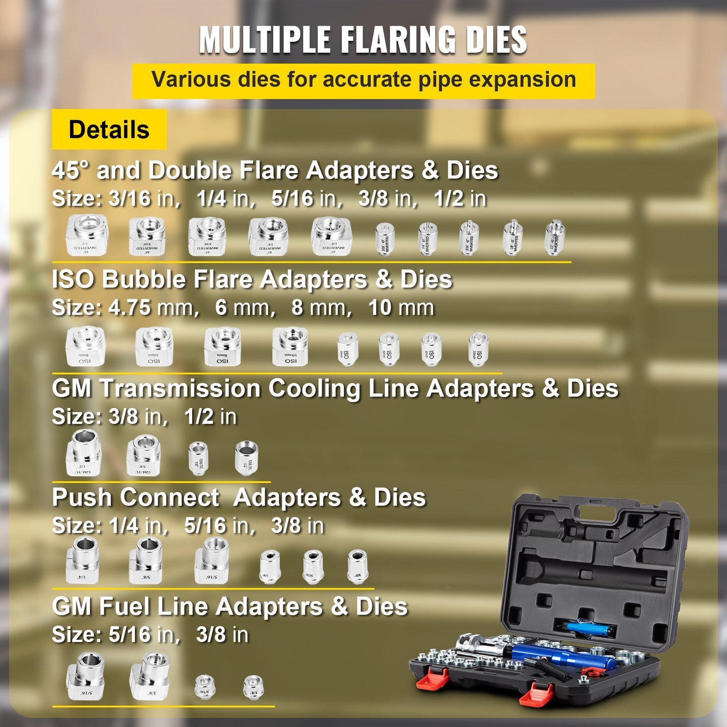 Hydraulic Flaring Tool Kit