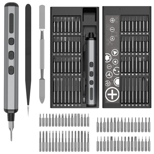 Rechargeable Cordless Electric Screwdriver Tool Kit