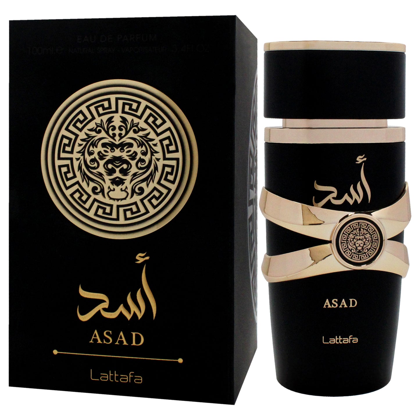 Asad by Lattafa for Men - 3.4 oz EDP Spray