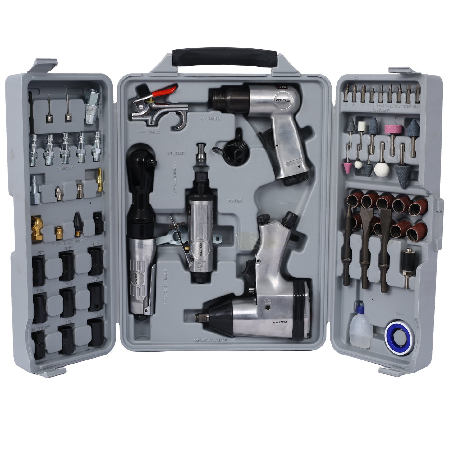 71 pc Multi-task Power Air Tool and Accessories Kit