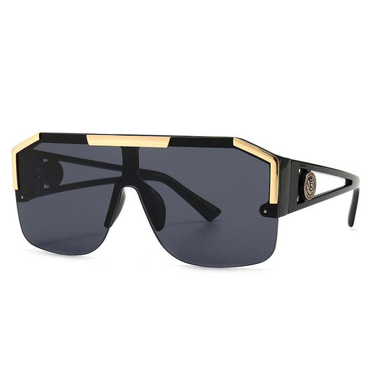 Men Fashion Sunglasses Oversized Square Vintage  Design