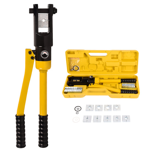 12 Ton 8 - 4/0 AWG Wire Hand Hydraulic Crimping Tool - ZenZebar.com12 Ton 8 - 4/0 AWG Wire Hand Hydraulic Crimping ToolZenZebar.comD0102HGPZ6G - 12T