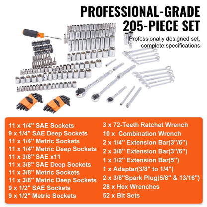 Mechanics Tool Set and Socket Set