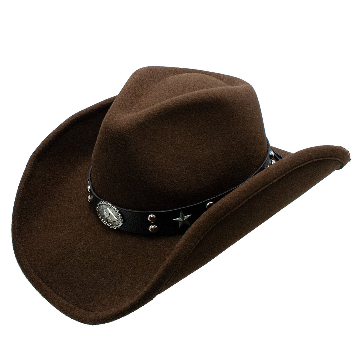 Polyester Adjustable Western Drifter Cowboy Hat