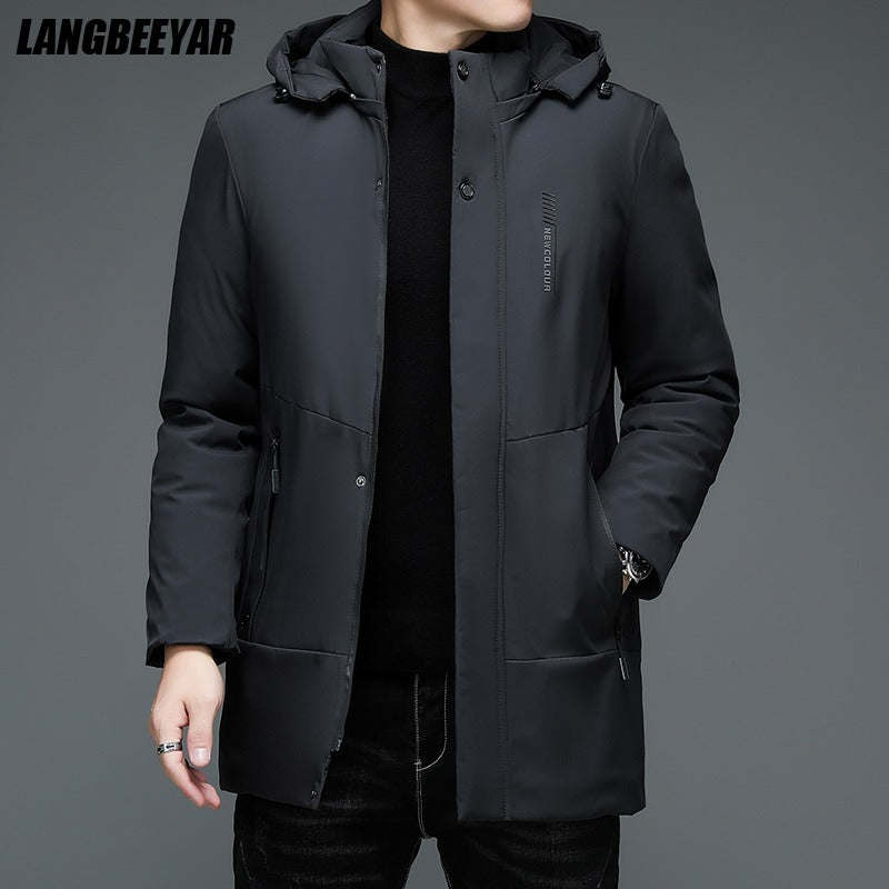 Casual Fashion Mens Parka