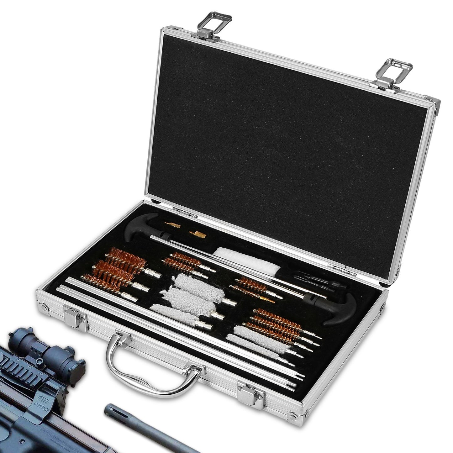 126Pcs Universal Gun Cleaning Kit