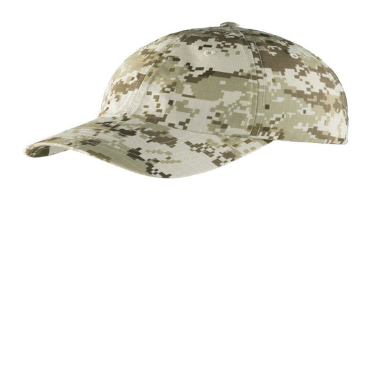 Port Authority Digital Ripstop Camouflage Cap