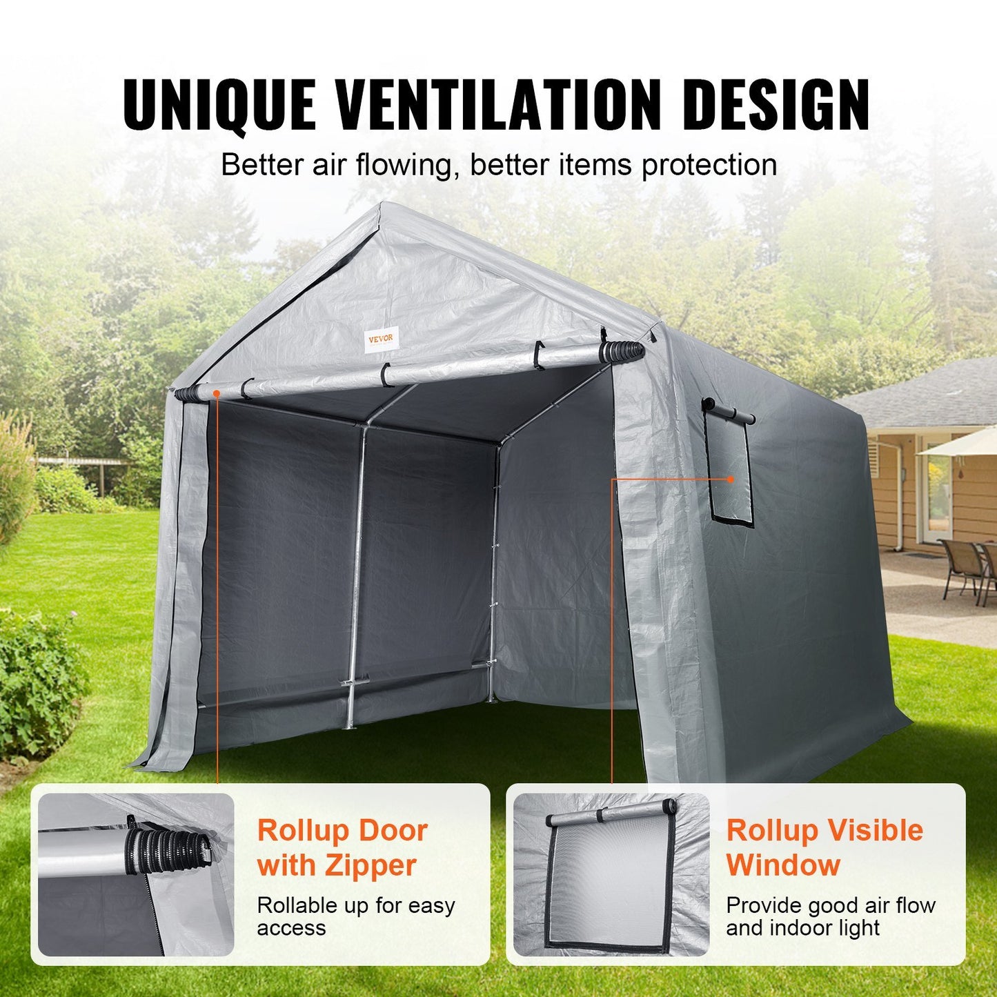 All-Season Instant Storage Tent