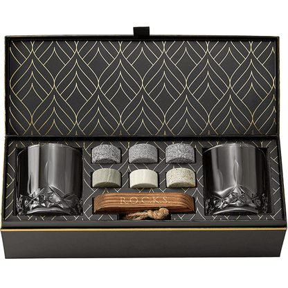 The Connoisseur Set - Signature Glass Edition Whiskey Bar Set