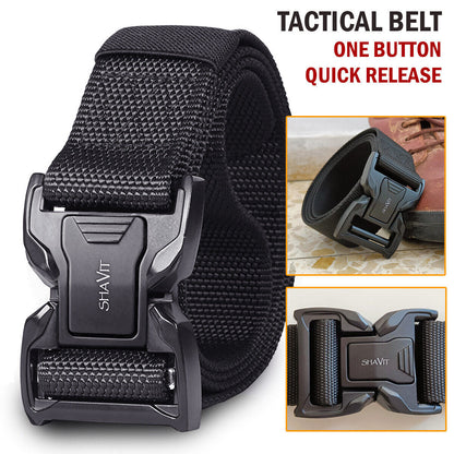 Tactical Military Belt Rigid Nylon