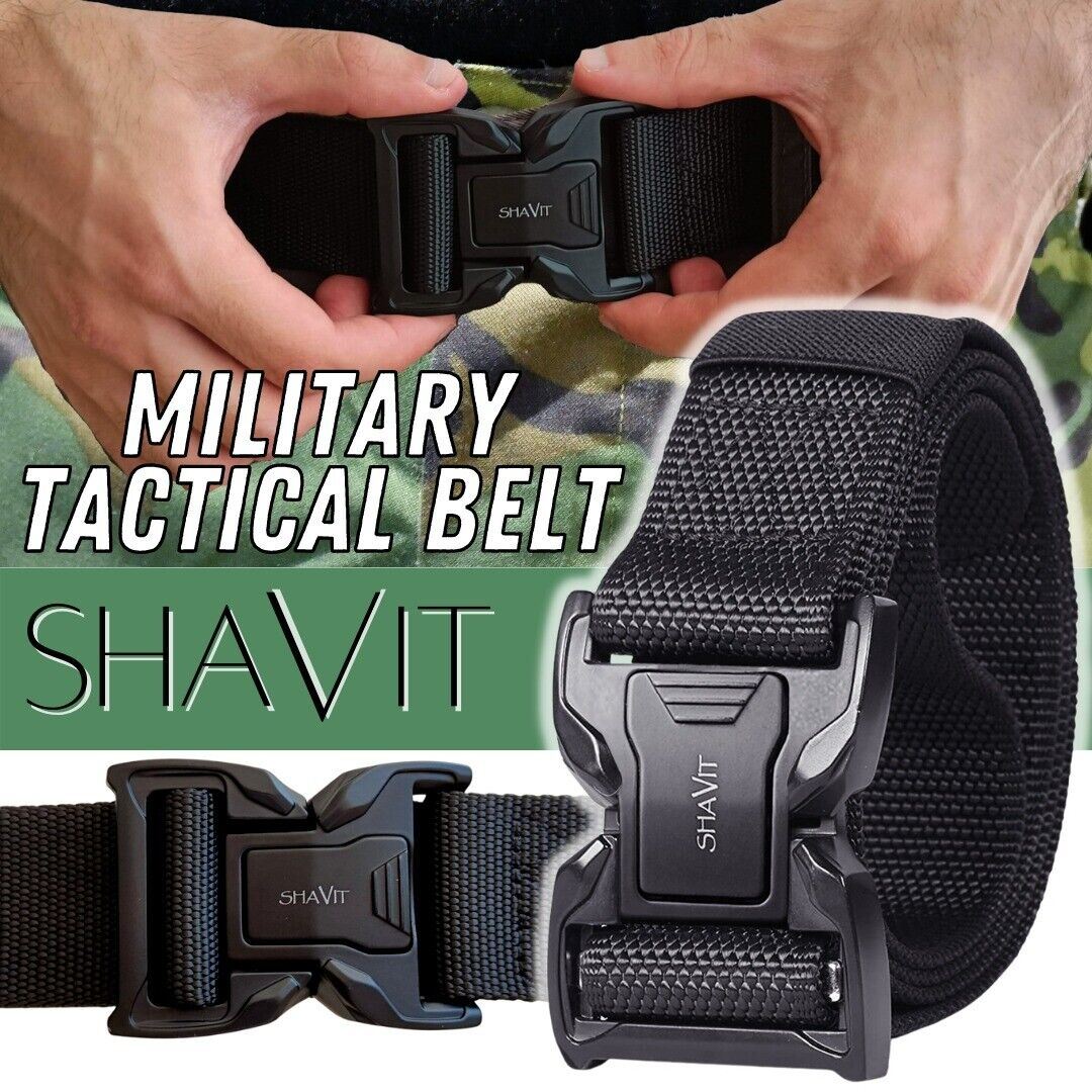 Tactical Military Belt Rigid Nylon