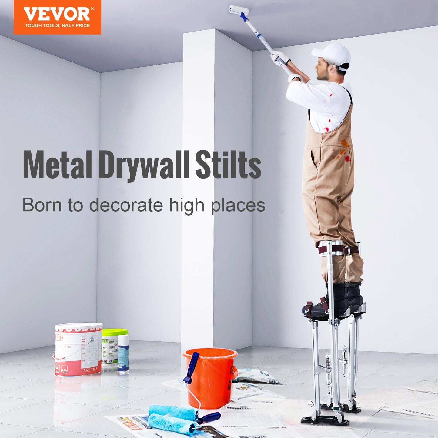 Drywall Stilts Aluminum Tool Stilts 24''-40''