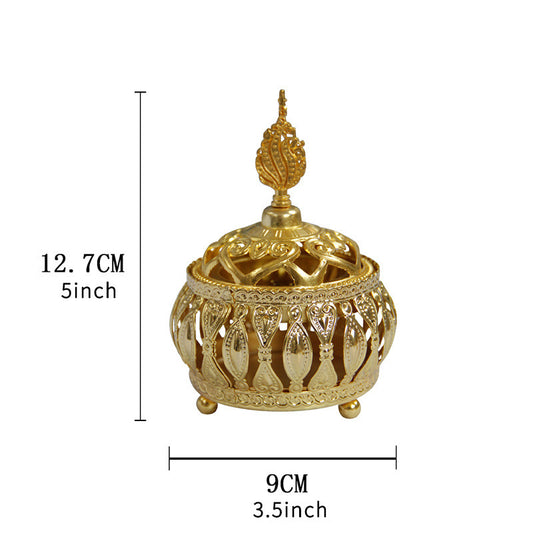 Metal Incense Burner Container